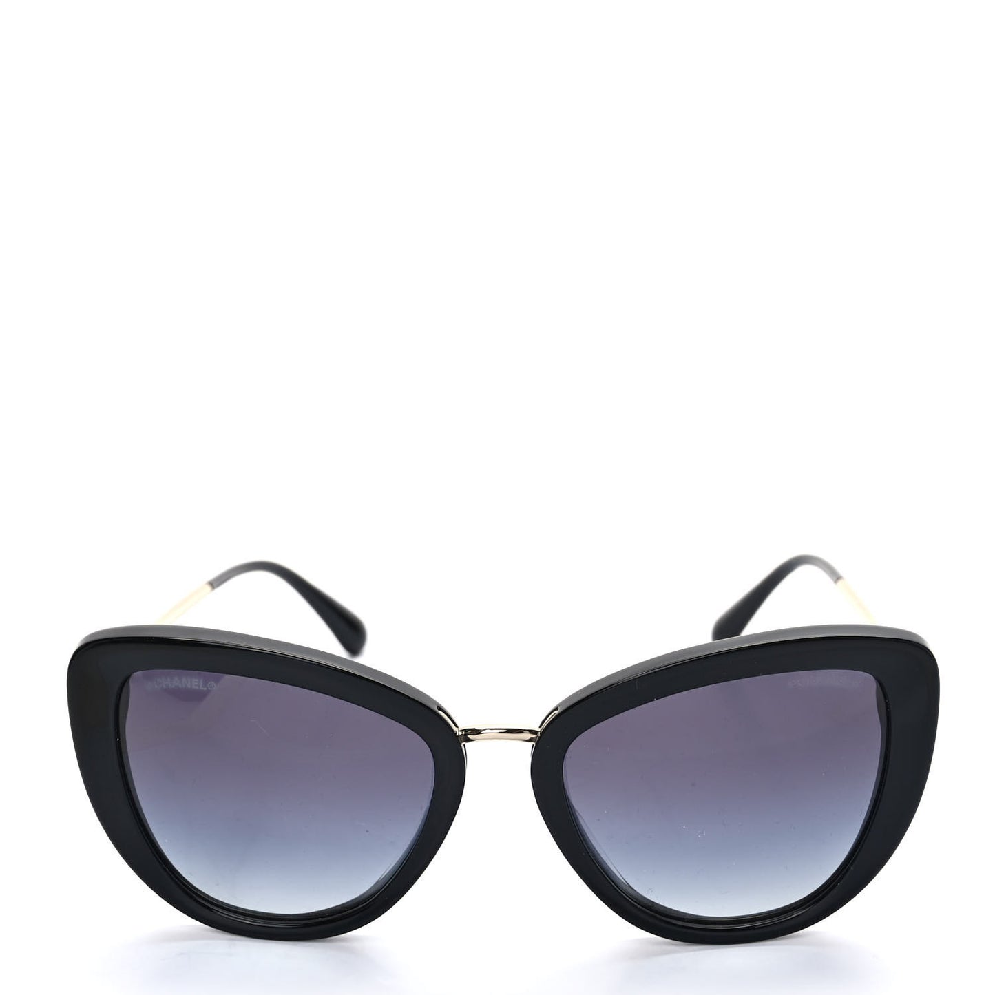 Polarized Cat Eye Sunglasses 5399-A Black