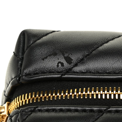 Off-White Calfskin Diagonal Quilted Jackhammer Camera Bag Black 10 of 10