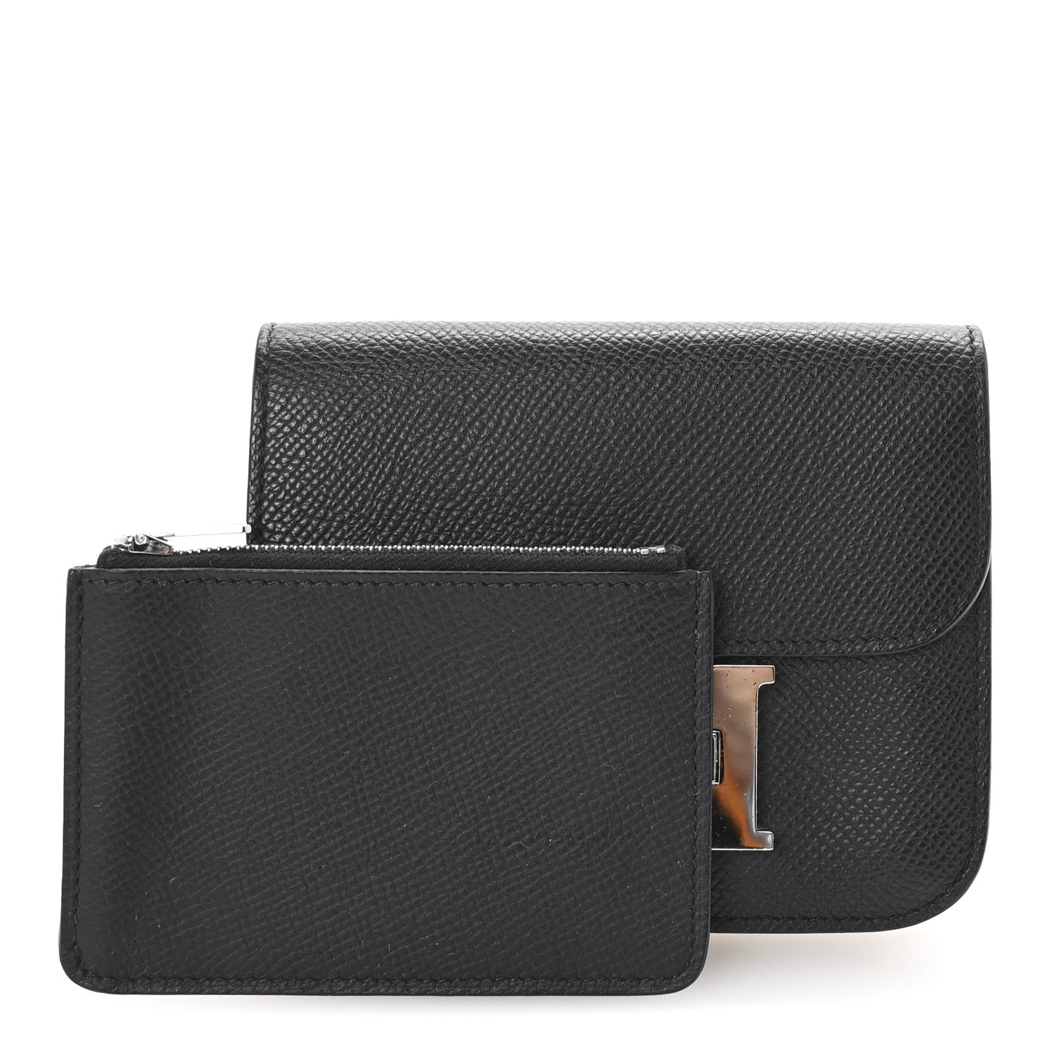 Hermes Epsom Constance Slim Wallet Black 3 of 9
