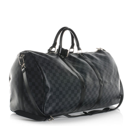 Louis Vuitton Damier Graphite Keepall Bandouliere 55 3 of 7