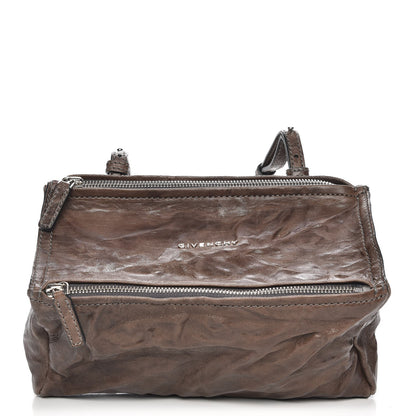 Givenchy Tumbled Sheepskin Mini Pandora Charcoal 1 of 7