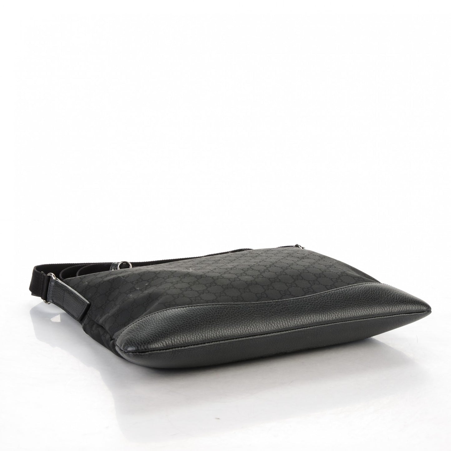 Nylon Monogram Messenger Black