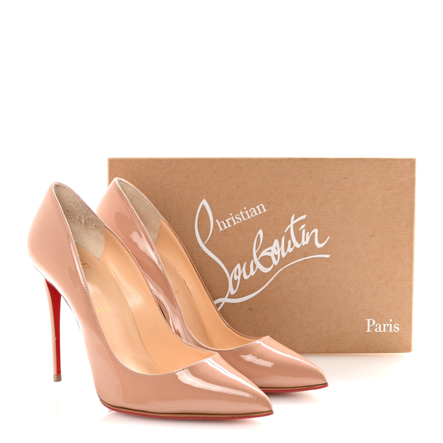Patent Pigalle Follies 100 Pumps 39.5 Nude