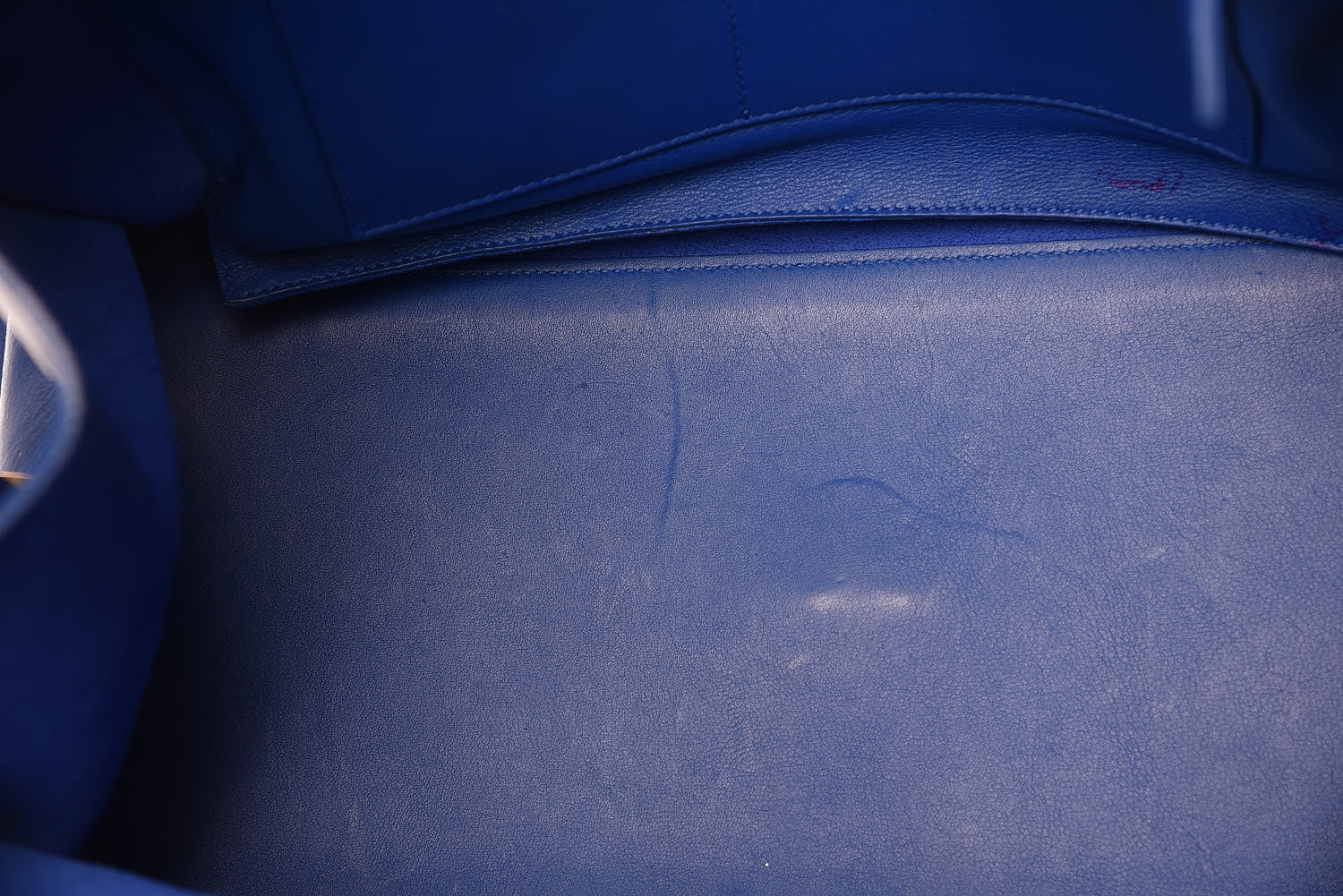 Saint Laurent Calfskin Medium Classic Y Cabas Royal Blue 13 of 24