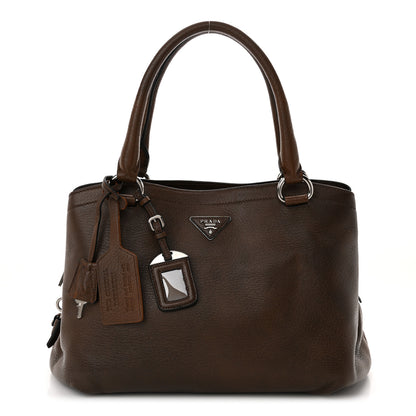 Prada Cervo Deerskin Tote Bruciato 1 of 11