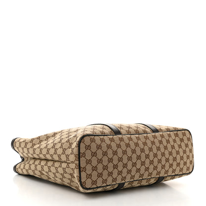 Gucci GG Monogram Large Joy Tote Bag Dark Brown 4 of 11