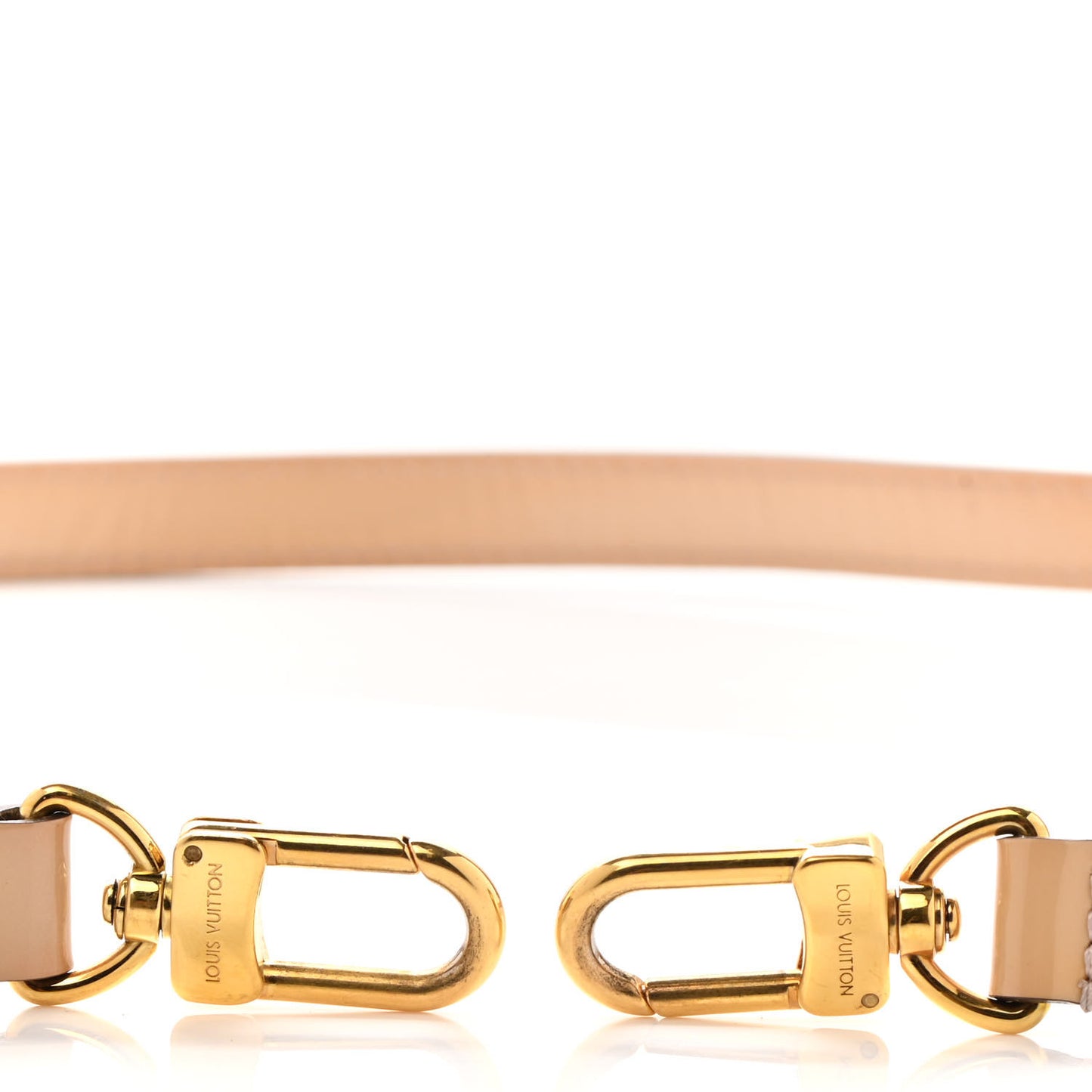 Patent 16mm Adjustable Shoulder Strap Rose Angelique