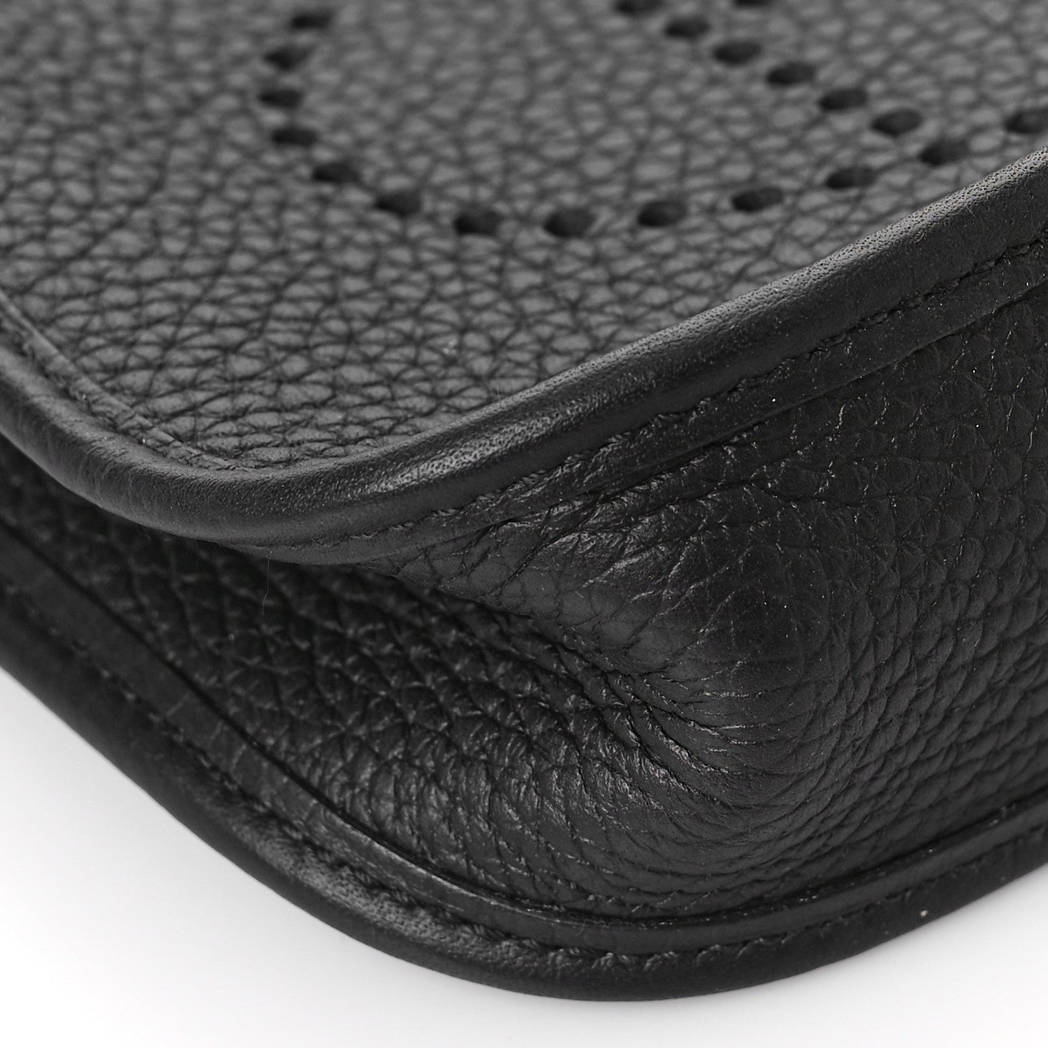 Hermes Taurillon Clemence Evelyne TPM Black 7 of 9