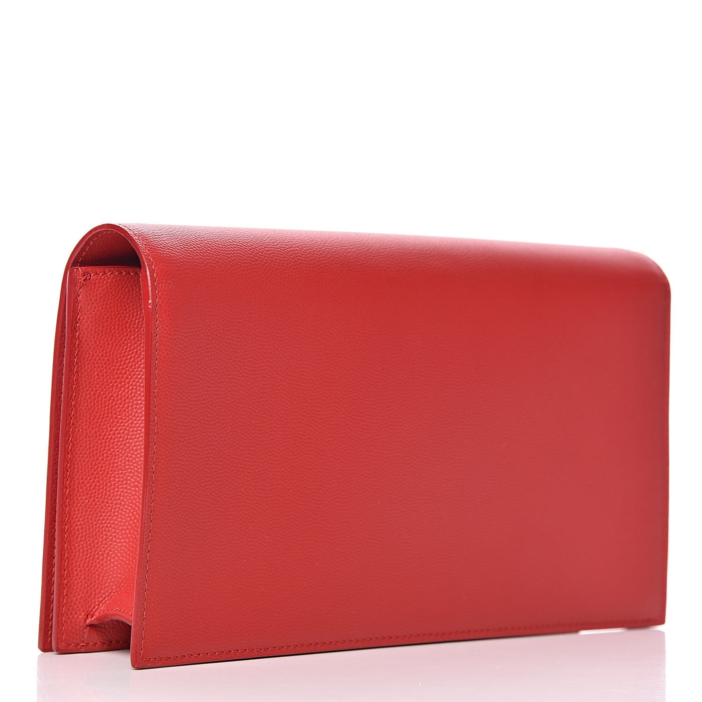 Grain De Poudre Classic Monogram Kate Clutch New Red