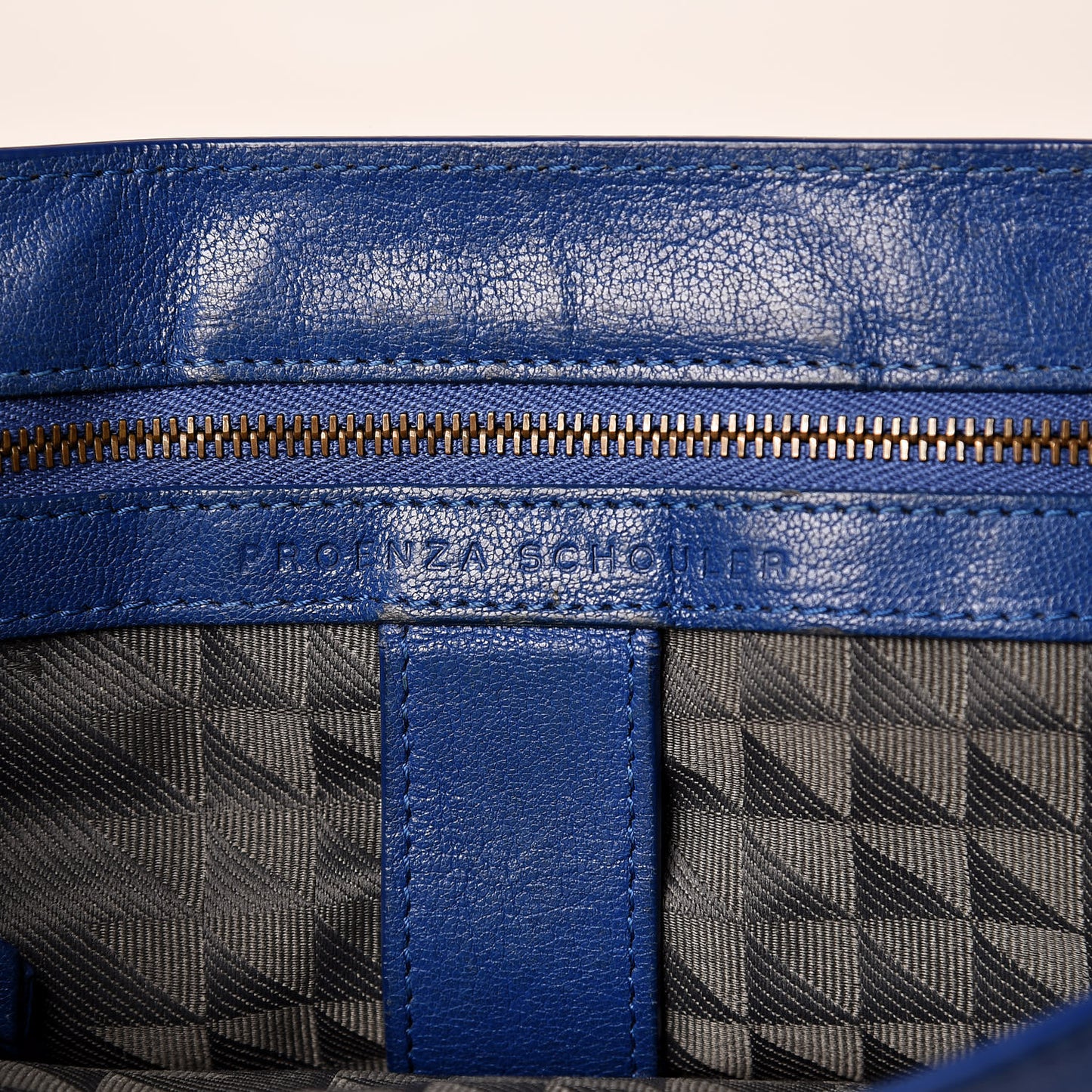 Lambskin Medium PS1 Satchel Royal Blue