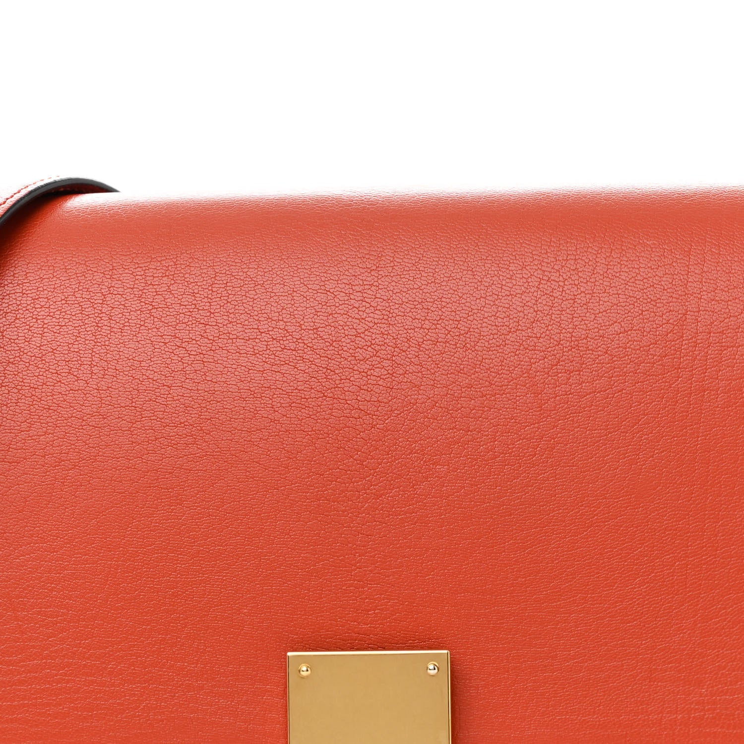 Celine Goatskin Medium Classic Box Flap Bag Cinnamon 10 of 14