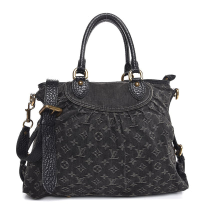 Louis Vuitton Denim Neo Cabby GM Black 1 of 8