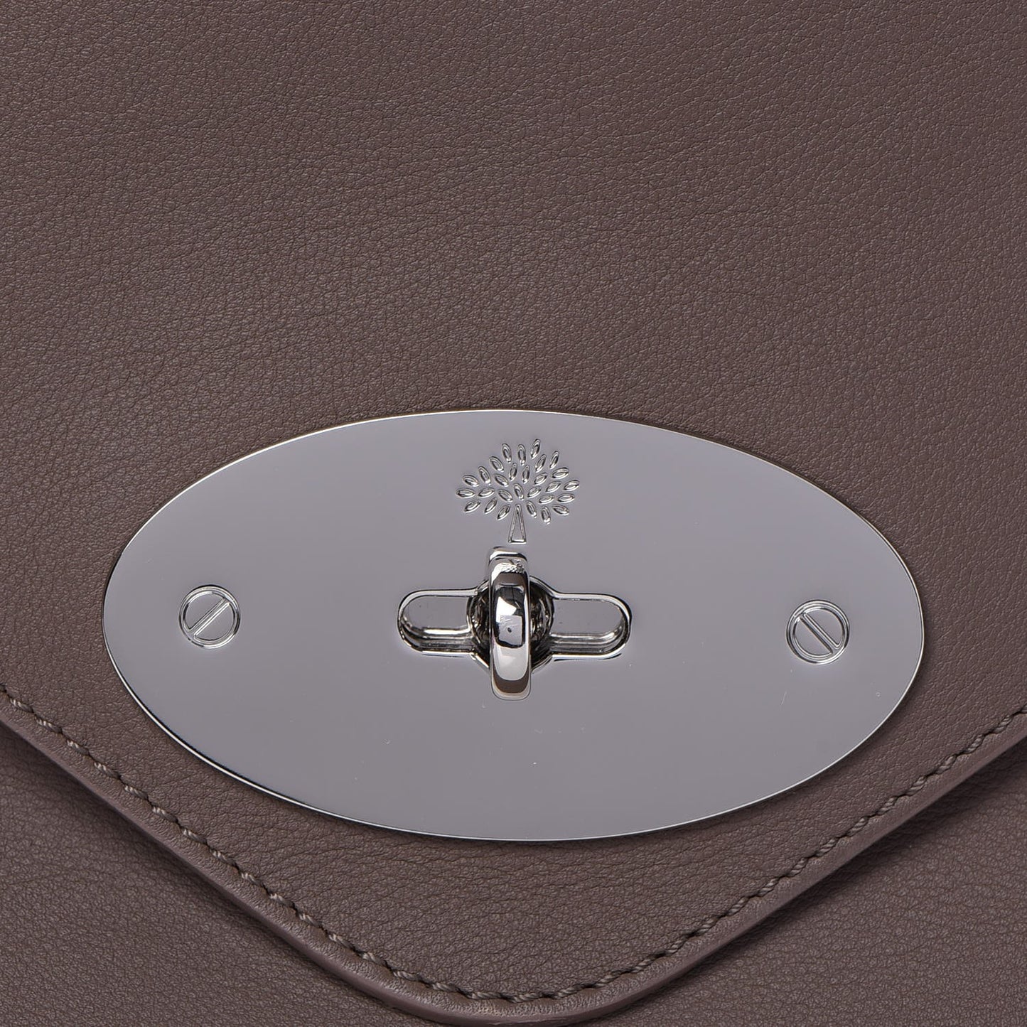 Silky Calf Small Willow Tote Taupe