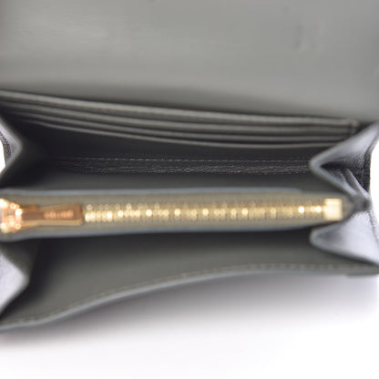 Celine Smooth Calfskin Compact Wallet Smoke 5 of 11
