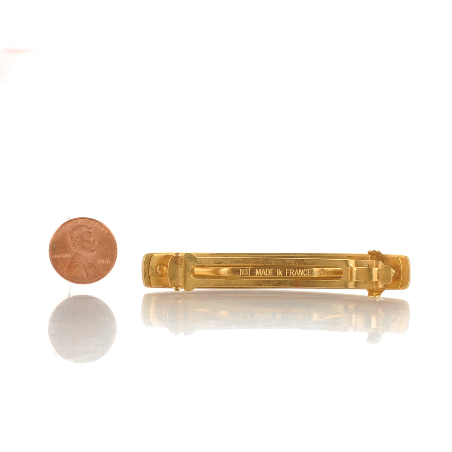 Hair Clip Barrette Gold
