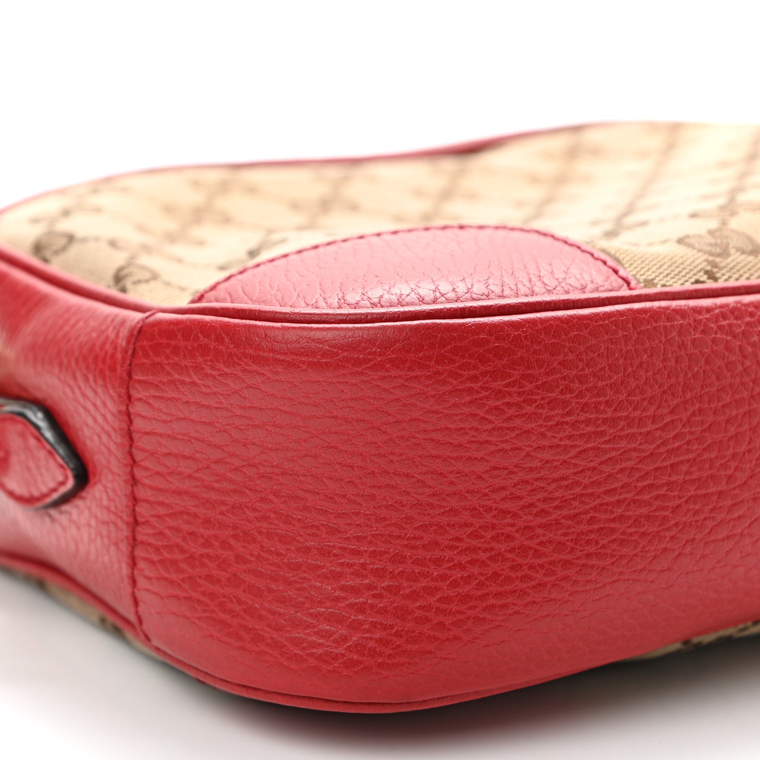 Gucci Monogram Mini Bree Messenger Bag Red 11 of 15