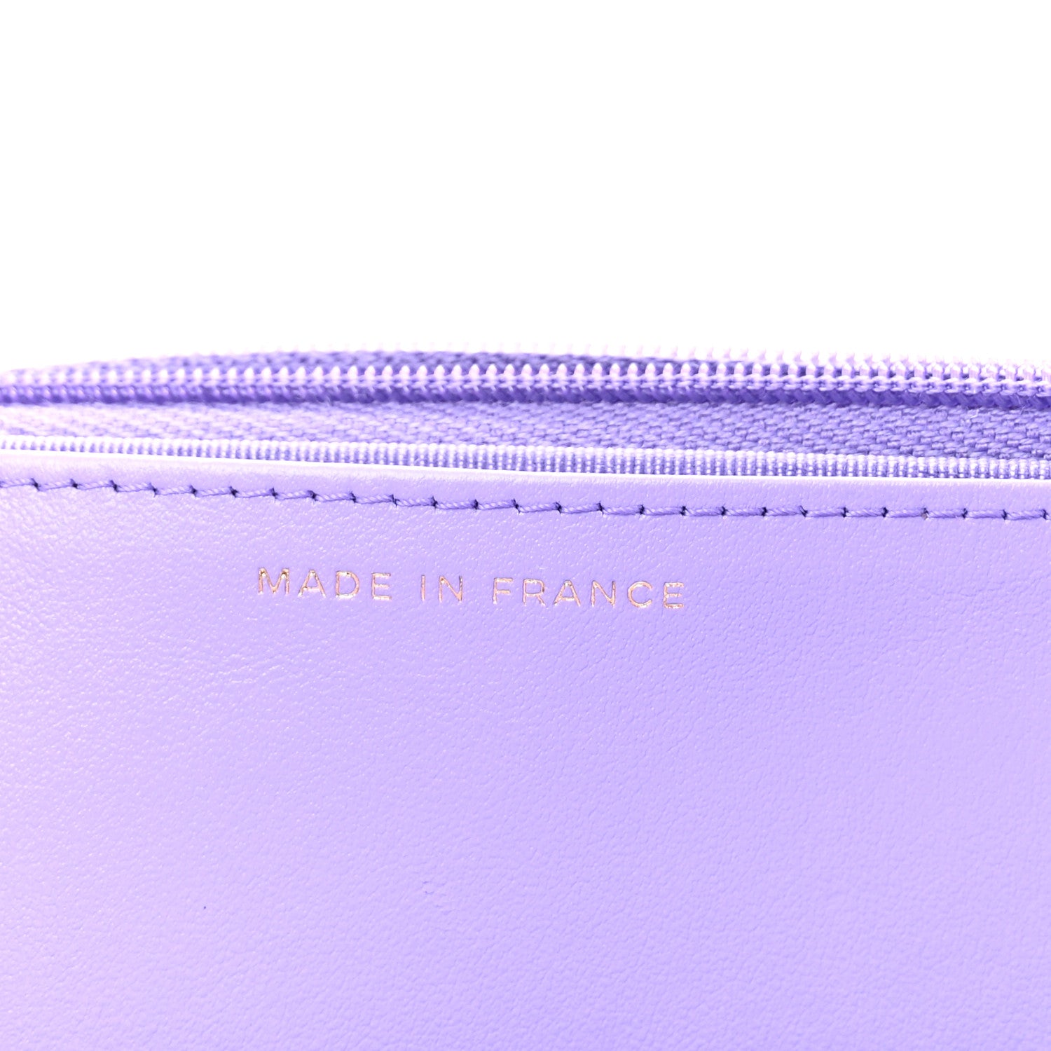 Chanel Caviar Quilted Wallet On Chain WOC Purple 7 of 12