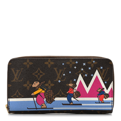 Louis Vuitton Monogram 2018 Christmas Animation Zippy Wallet 1 of 12