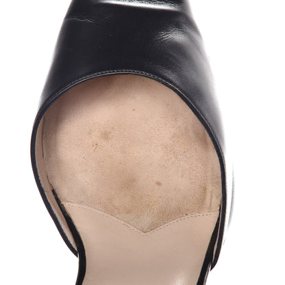 Christian Louboutin Kid La Donna 110 Mary Jane Pumps 39.5 Black 18 of 20
