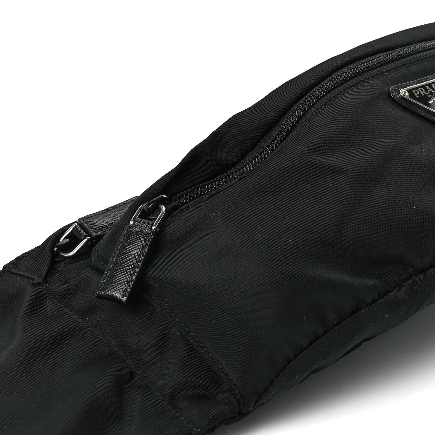 Prada Tessuto Nylon Montagna Belt Bag Black 10 of 11