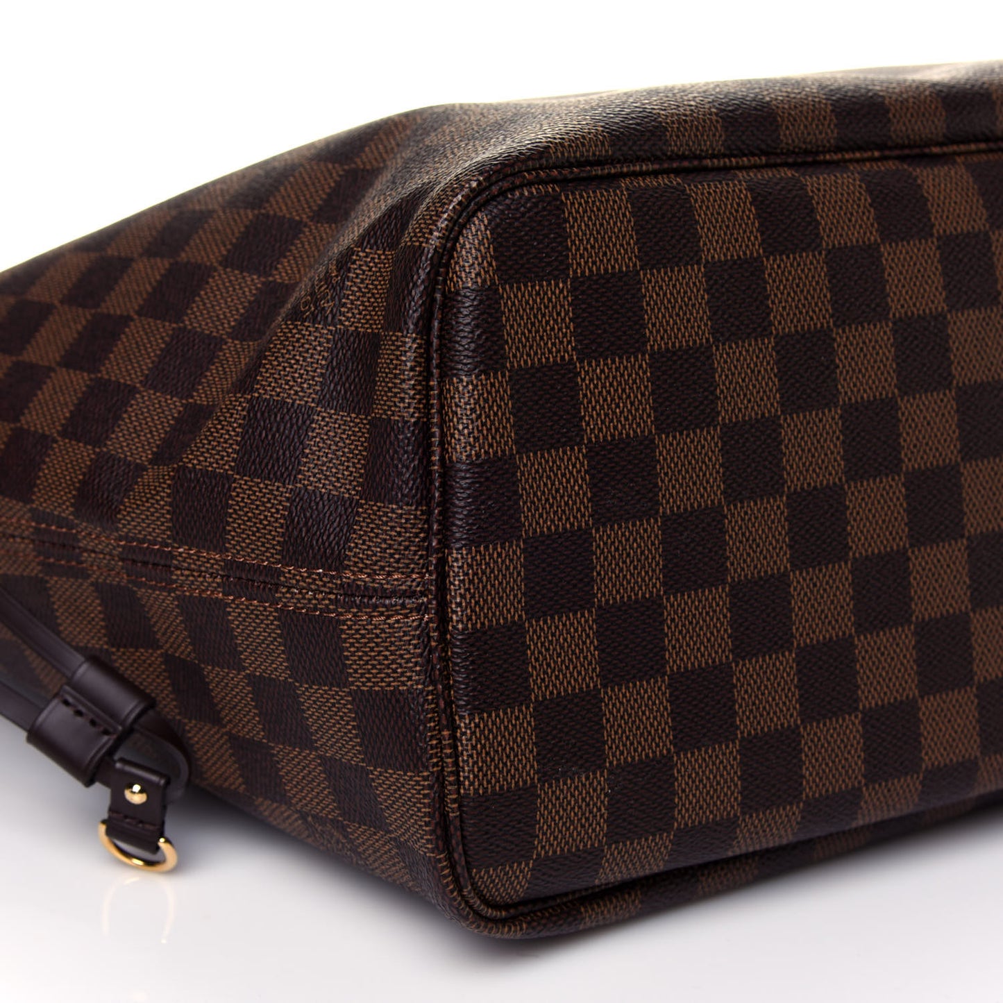 Damier Ebene Neo Neverfull MM Rose Ballerine