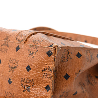 MCM Visetos Shoulder Bag Cognac 11 of 16