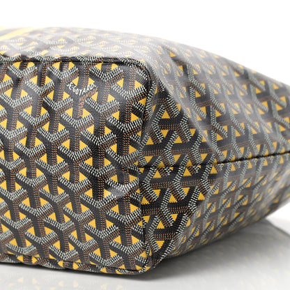 Goyard Goyardine Saint Louis Claire Voie PM Black Yellow 9 of 10