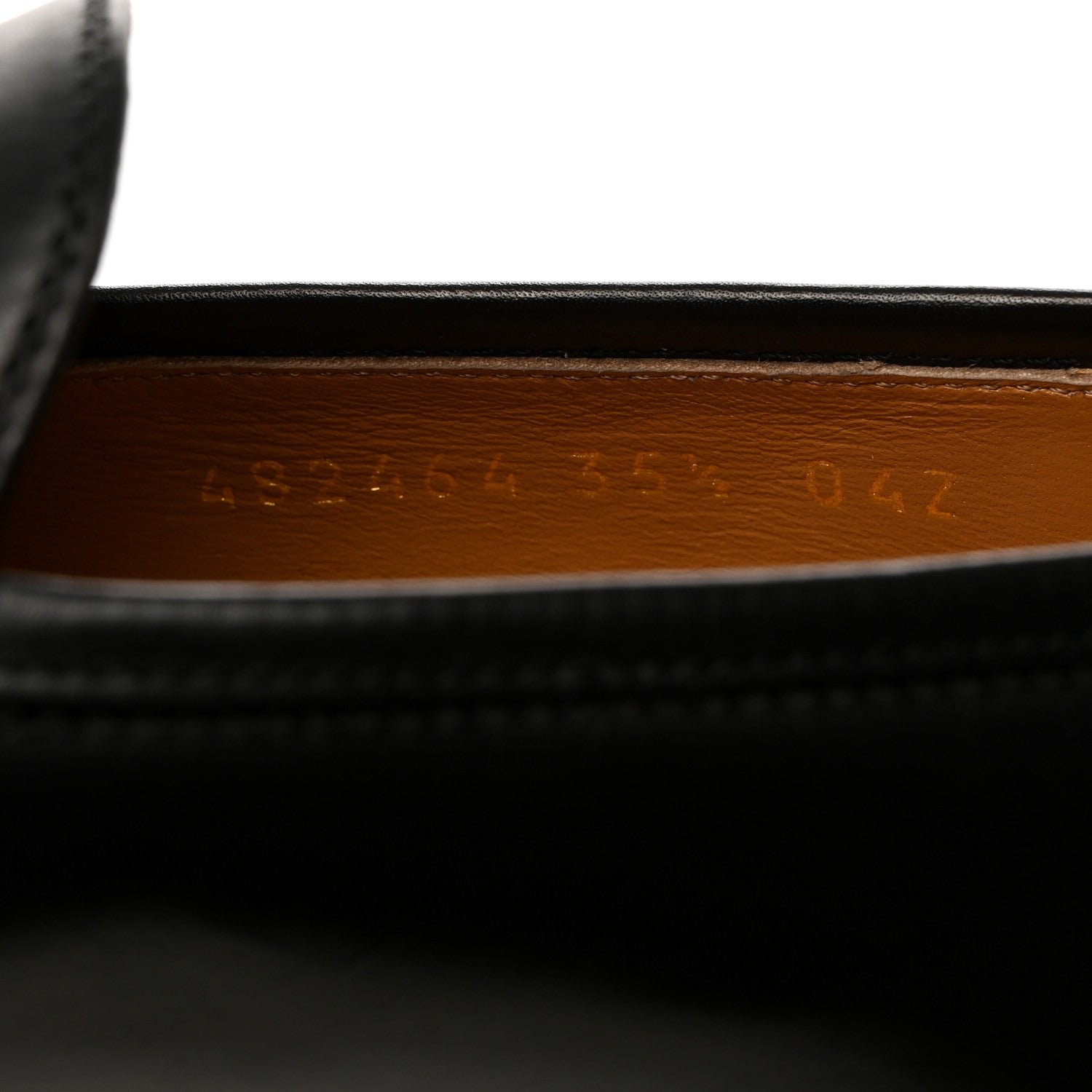 Gucci Lambskin Womens Brixton Horsebit Loafers 35.5 Black 7 of 9