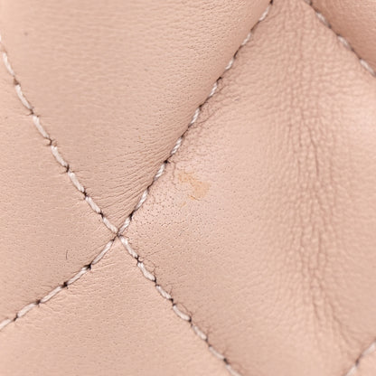 Chanel Lambskin Quilted Tri-Color Medium Valentine Charms Single Flap Pink 11 of 13