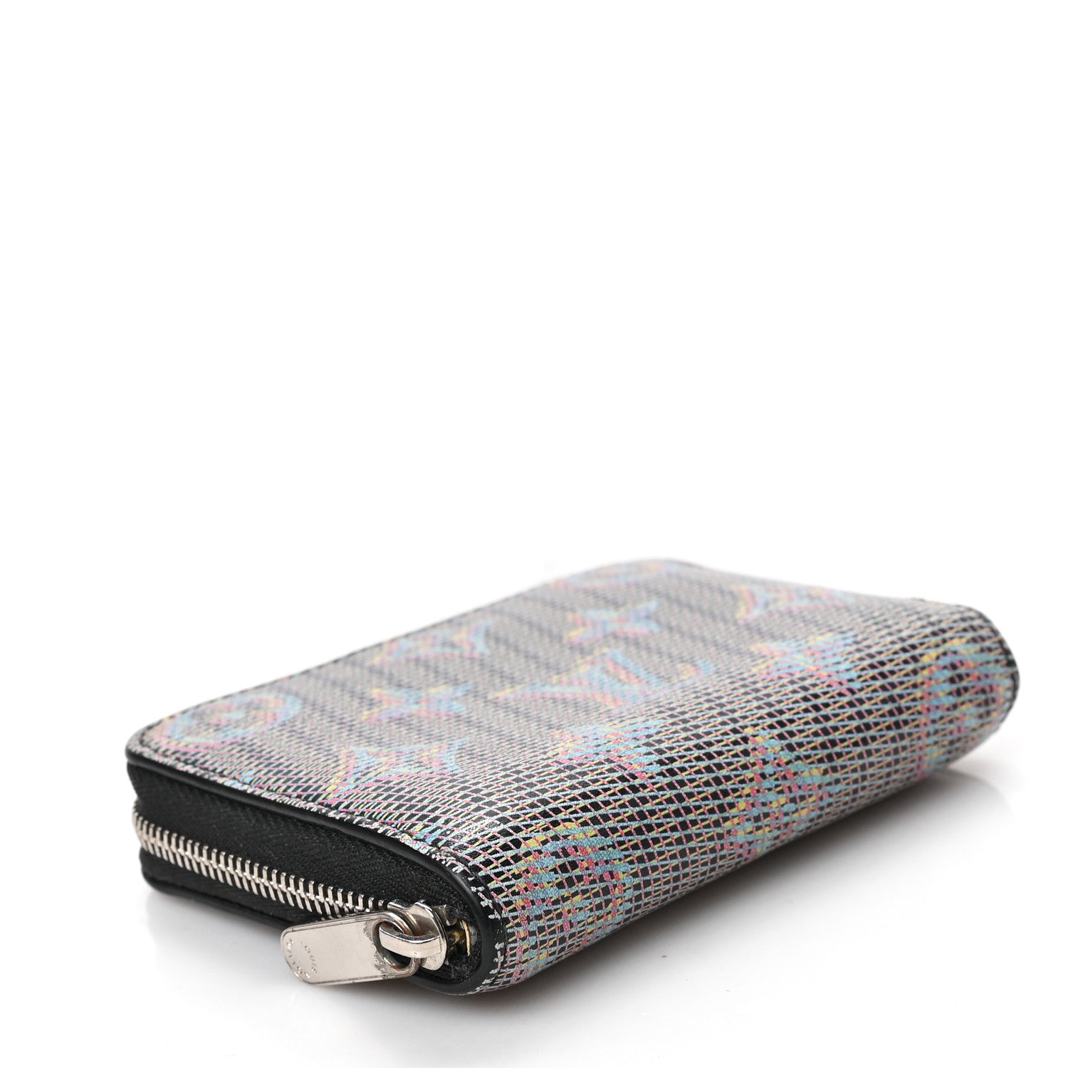 Louis Vuitton Calfskin Monogram LV Pop Zippy Coin Purse Blue 4 of 6