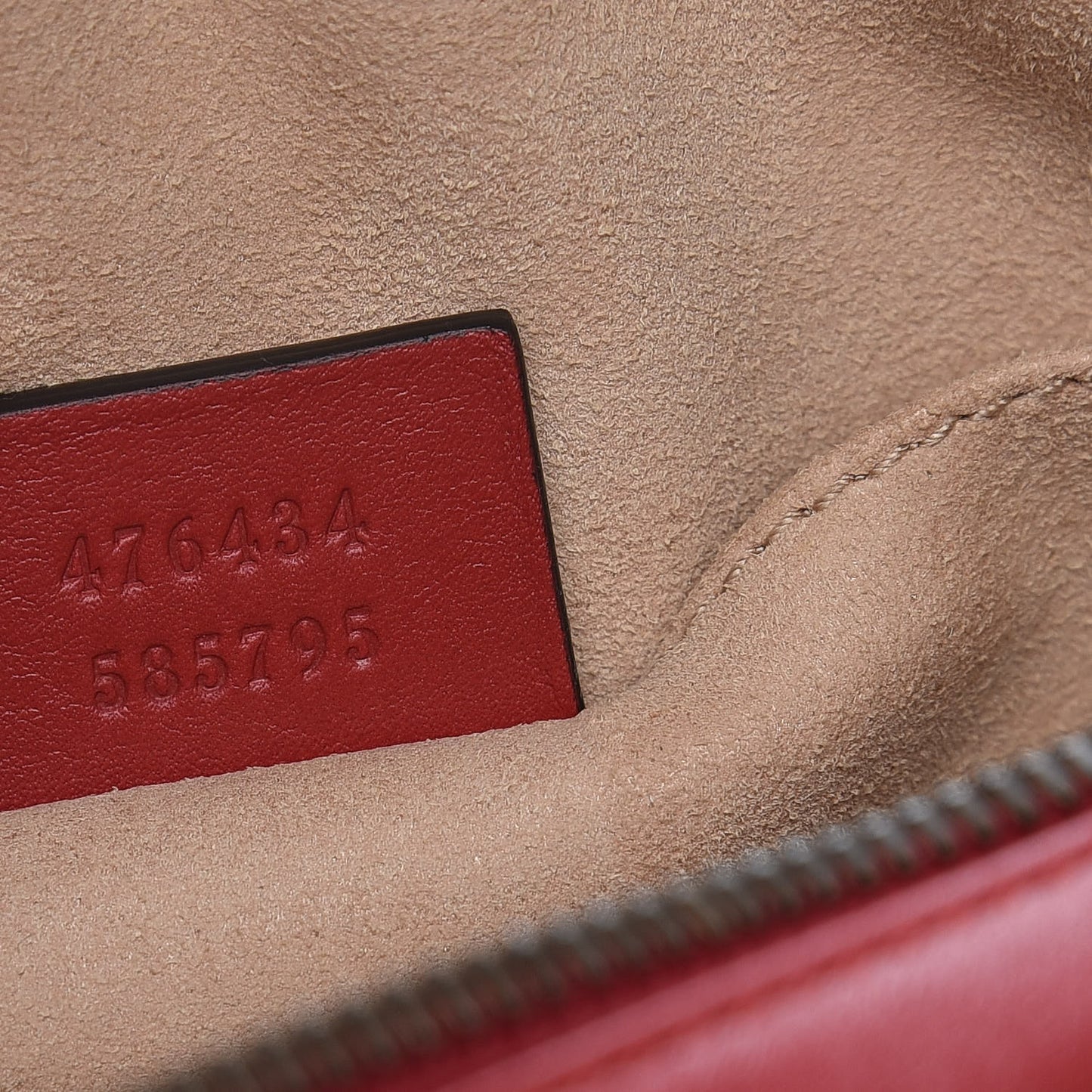 Calfskin Matelasse GG Marmont Belt Bag 95 38 Hibiscus Red