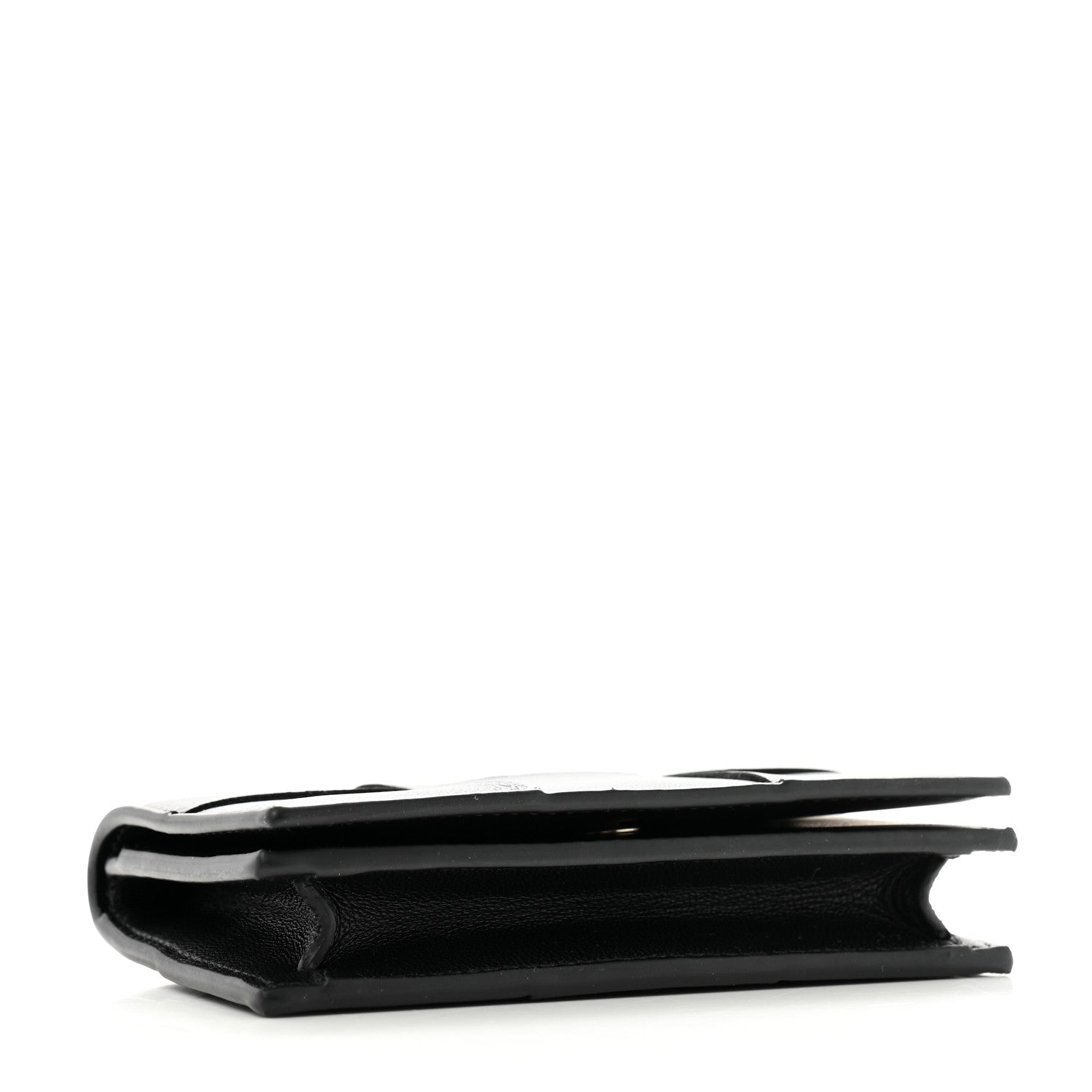 Bottega Veneta Nappa Maxi Intrecciato Card Holder Wallet Black 4 of 6