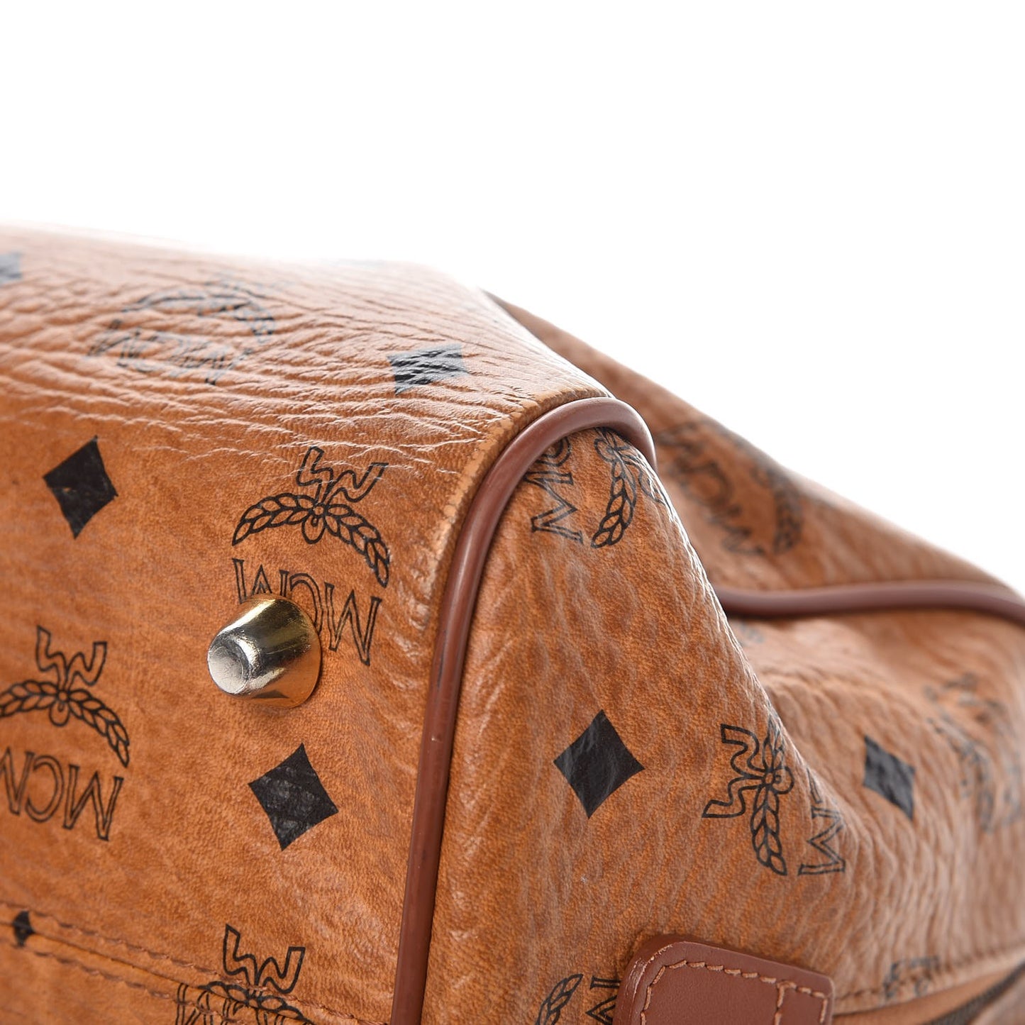 Visetos Essential Boston Bag Cognac
