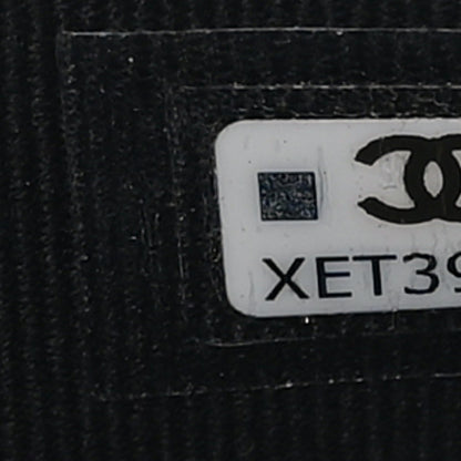 Chanel Lambskin Quilted Pearl Top Handle Clutch With Chain Black 8 of 13