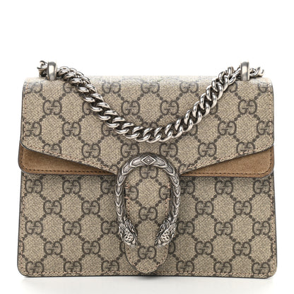 Gucci GG Supreme Monogram Mini Dionysus Shoulder Bag Taupe 1 of 9