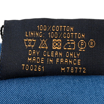 Louis Vuitton Monogram Denim Transformable Bob Bucket Hat 58 Blue 7 of 9