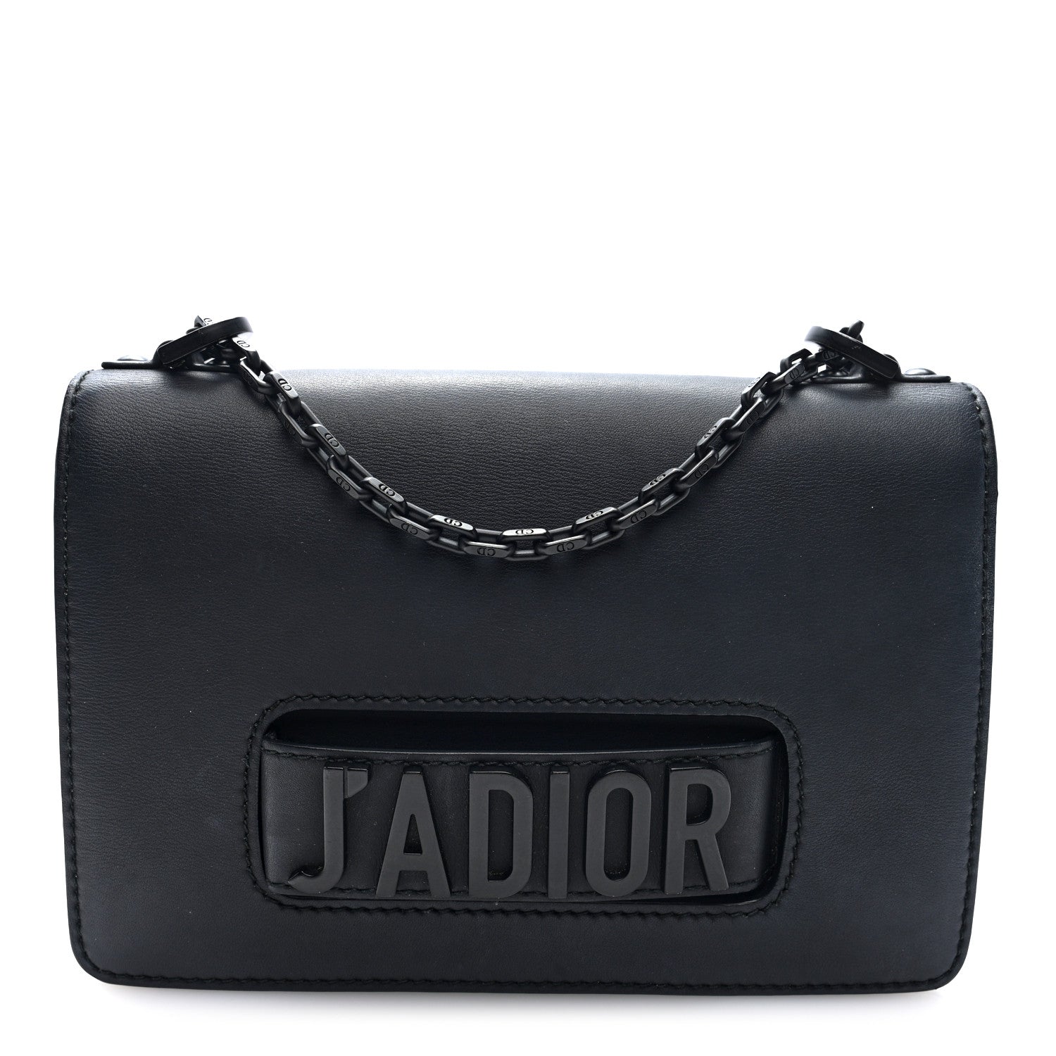 Christian Dior Ultra Matte Calfskin J'Adior Chain Flap Bag Black 1 of 9
