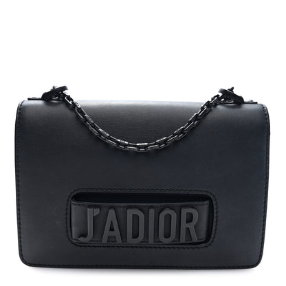 Christian Dior Ultra Matte Calfskin J'Adior Chain Flap Bag Black 1 of 9