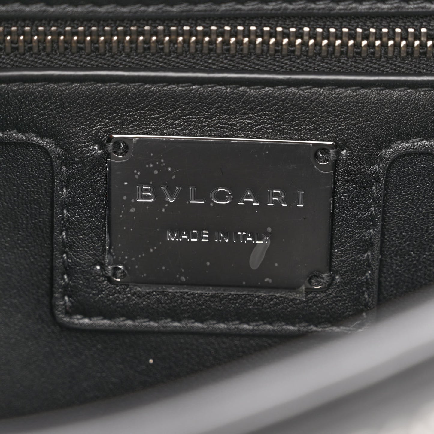 Calfskin Matelasse Serpenti Cabochon Crossbody Bag Black