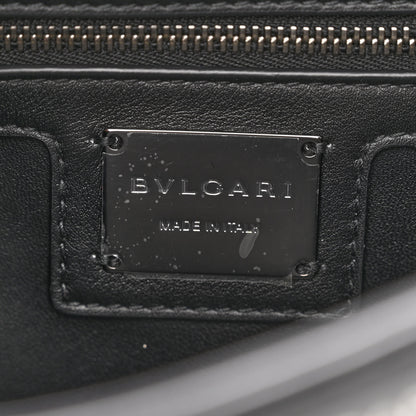 Bulgari Calfskin Matelasse Serpenti Cabochon Crossbody Bag Black 6 of 10