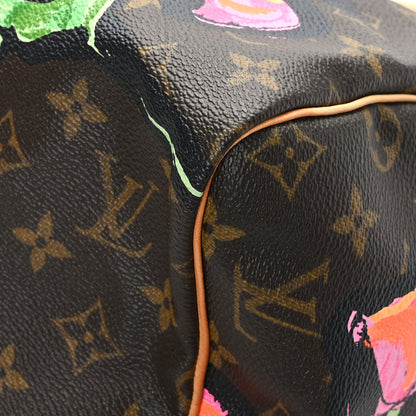Louis Vuitton Monogram Roses Speedy 30 9 of 11