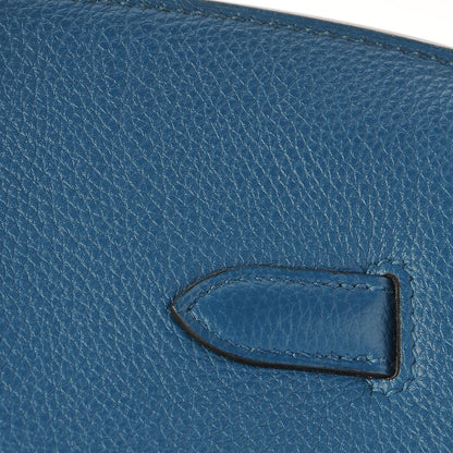 Hermes Togo Birkin 35 Bleu de Galice 31 of 33