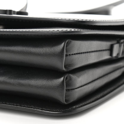 Balenciaga Shiny Box Calfskin Small B Bag Black 10 of 11