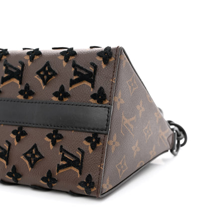 Louis Vuitton Monogram Tuffetage Triangle Messenger Black 10 of 10