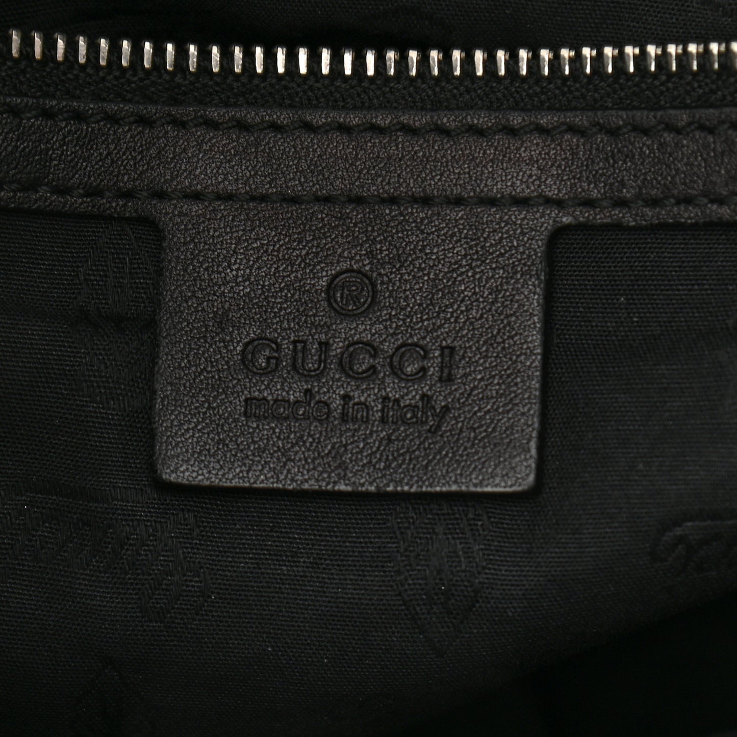 Guccissima Medium GG Twins Hobo Black