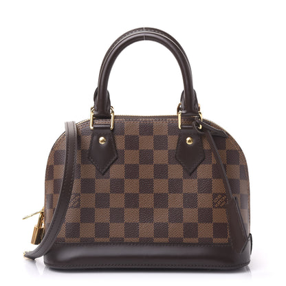Louis Vuitton Damier Ebene Alma BB 1 of 10