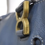 Chloe Calfskin Medium Marcie Satchel Blue 8 of 11
