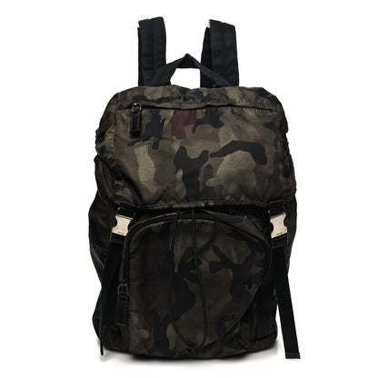 Prada Nylon Camouflage Double Buckle Backpack Mimetico 1 of 8