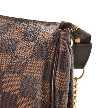 Louis Vuitton Damier Ebene Eva Clutch 11 of 13