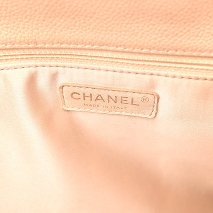 Chanel Caviar Quilted Grand Shopping Tote GST Beige Clair 6 of 10